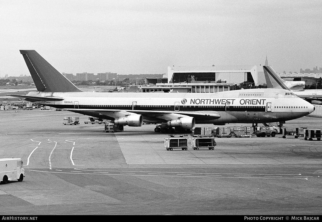 Aircraft Photo of N608US | Boeing 747-151 | Northwest Orient Airlines | AirHistory.net #107445