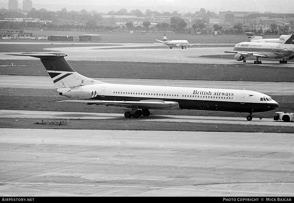 Aircraft Photo of G-ASGF | Vickers Super VC10 Srs1151 | British Airways | AirHistory.net #107470
