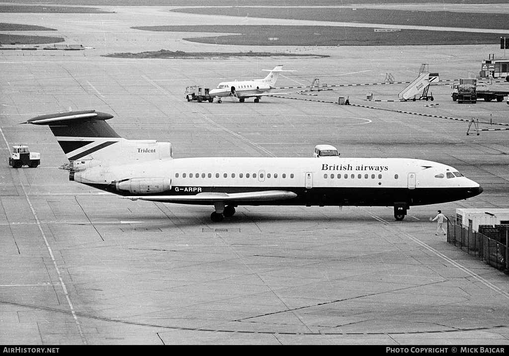 Aircraft Photo of G-ARPR | Hawker Siddeley HS-121 Trident 1C | British Airways | AirHistory.net #107471