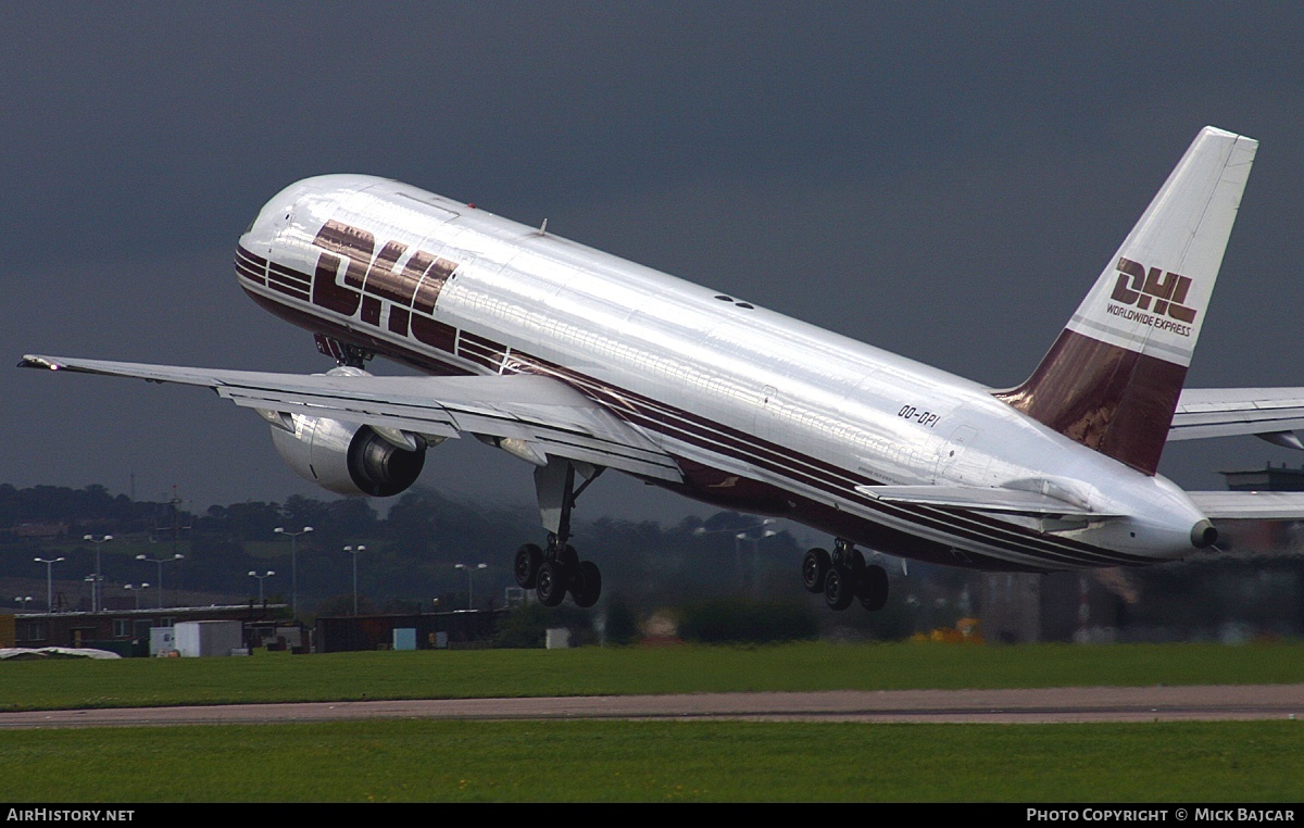 Aircraft Photo of OO-DPI | Boeing 757-236/SF | DHL Worldwide Express | AirHistory.net #107473