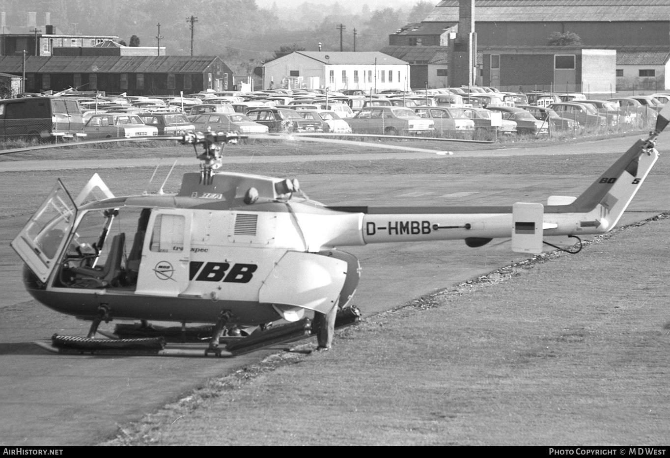 Aircraft Photo of D-HMBB | MBB BO-105C | MBB | AirHistory.net #107490