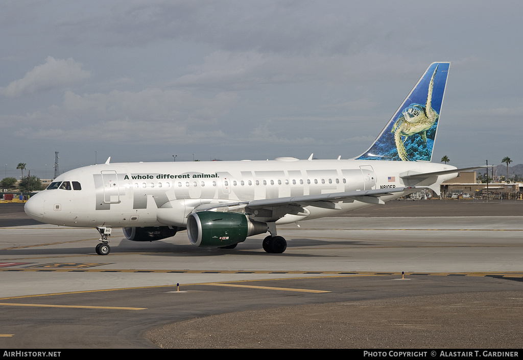 Aircraft Photo of N810FR | Airbus A318-111 | Frontier Airlines | AirHistory.net #107501