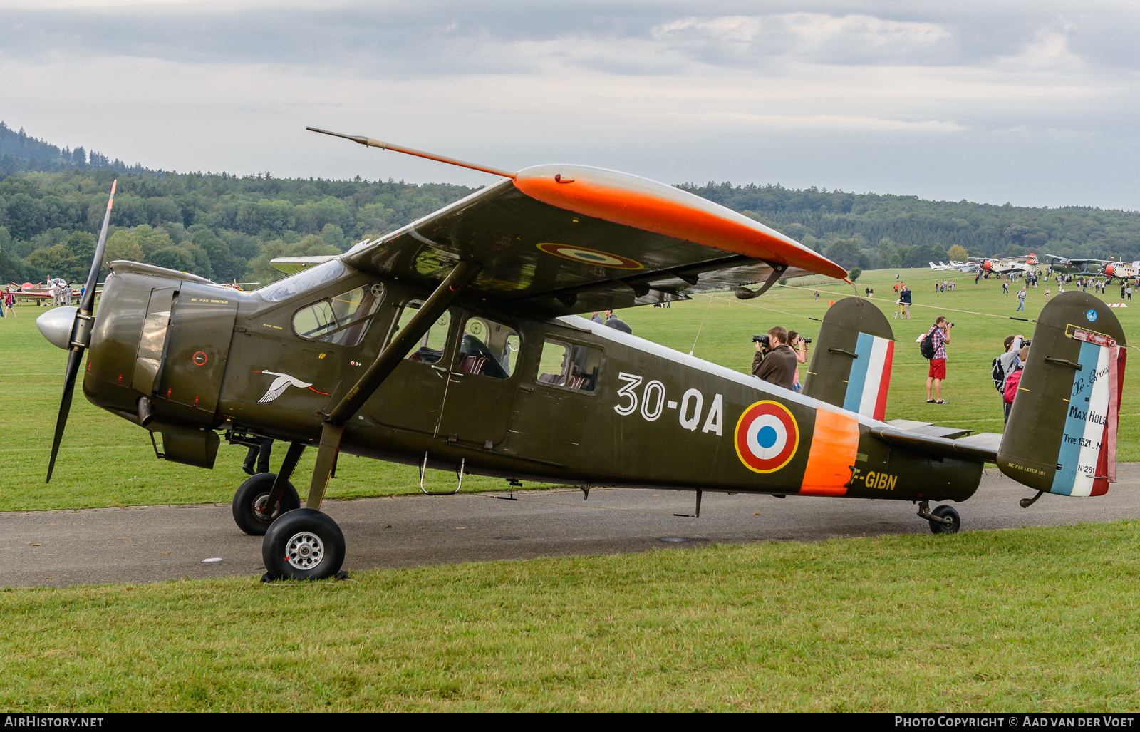 Aircraft Photo of F-GIBN / 261 | Max Holste MH.1521M Broussard | France - Air Force | AirHistory.net #107506