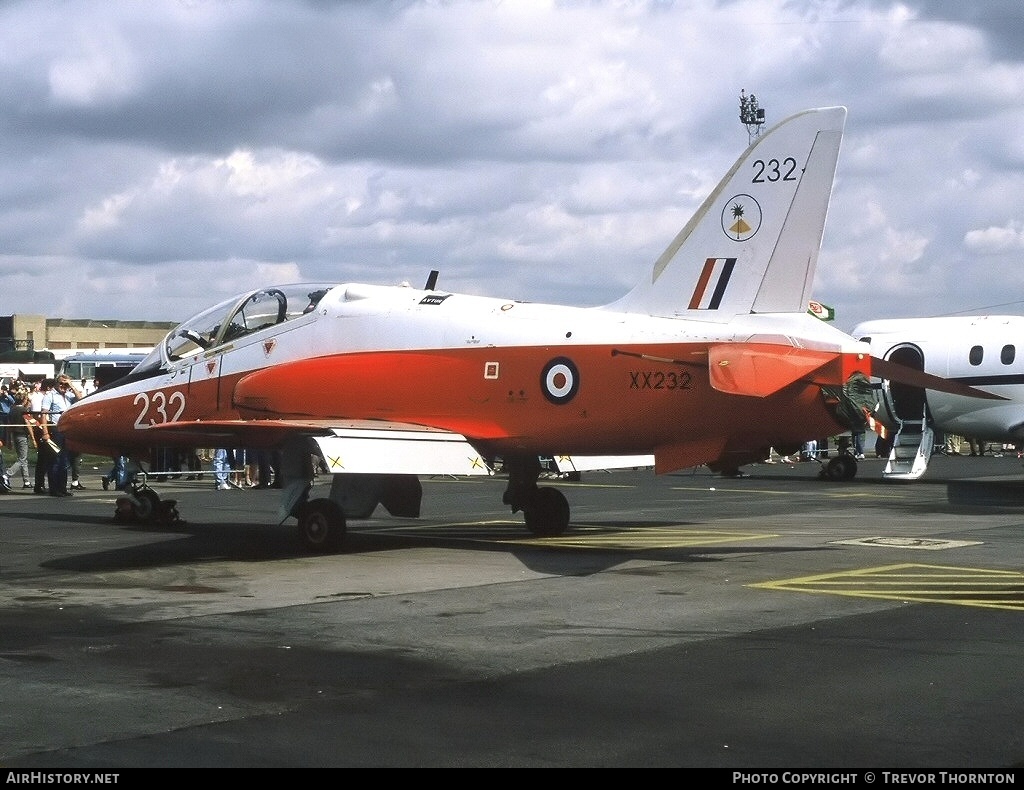 Aircraft Photo of XX232 | British Aerospace Hawk T1 | UK - Air Force | AirHistory.net #107522