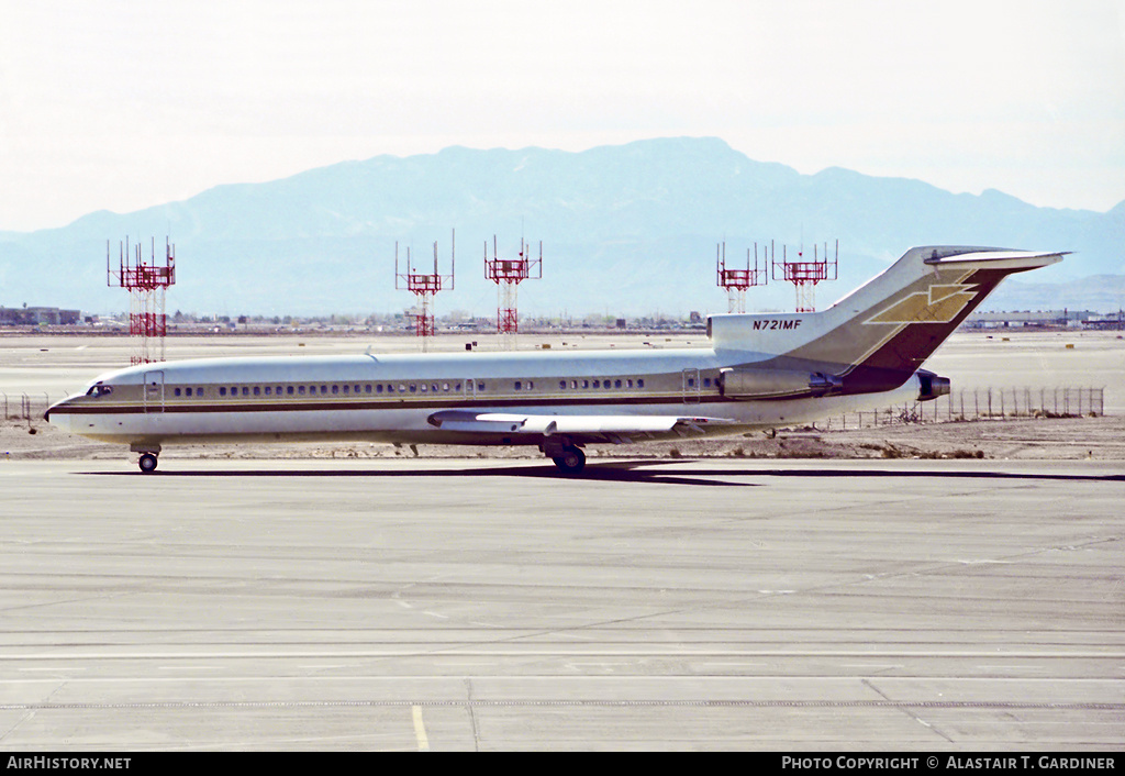 Aircraft Photo of N721MF | Boeing 727-2X8/Adv | AirHistory.net #107525