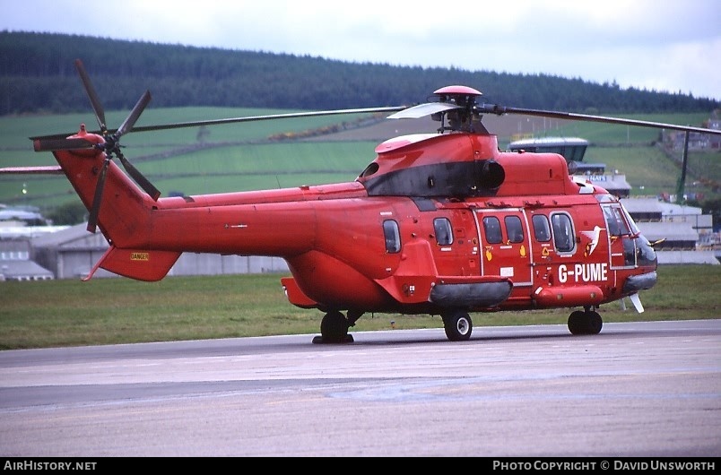 Aircraft Photo of G-PUME | Aerospatiale AS-332L1 Super Puma | CHC Helicopters | AirHistory.net #107527