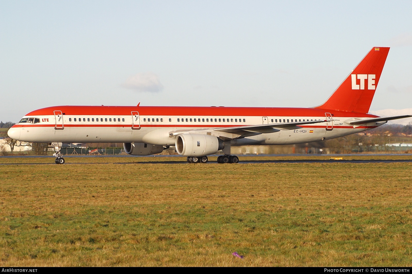 Aircraft Photo of EC-HQV | Boeing 757-2G5 | LTE International Airways | AirHistory.net #107537