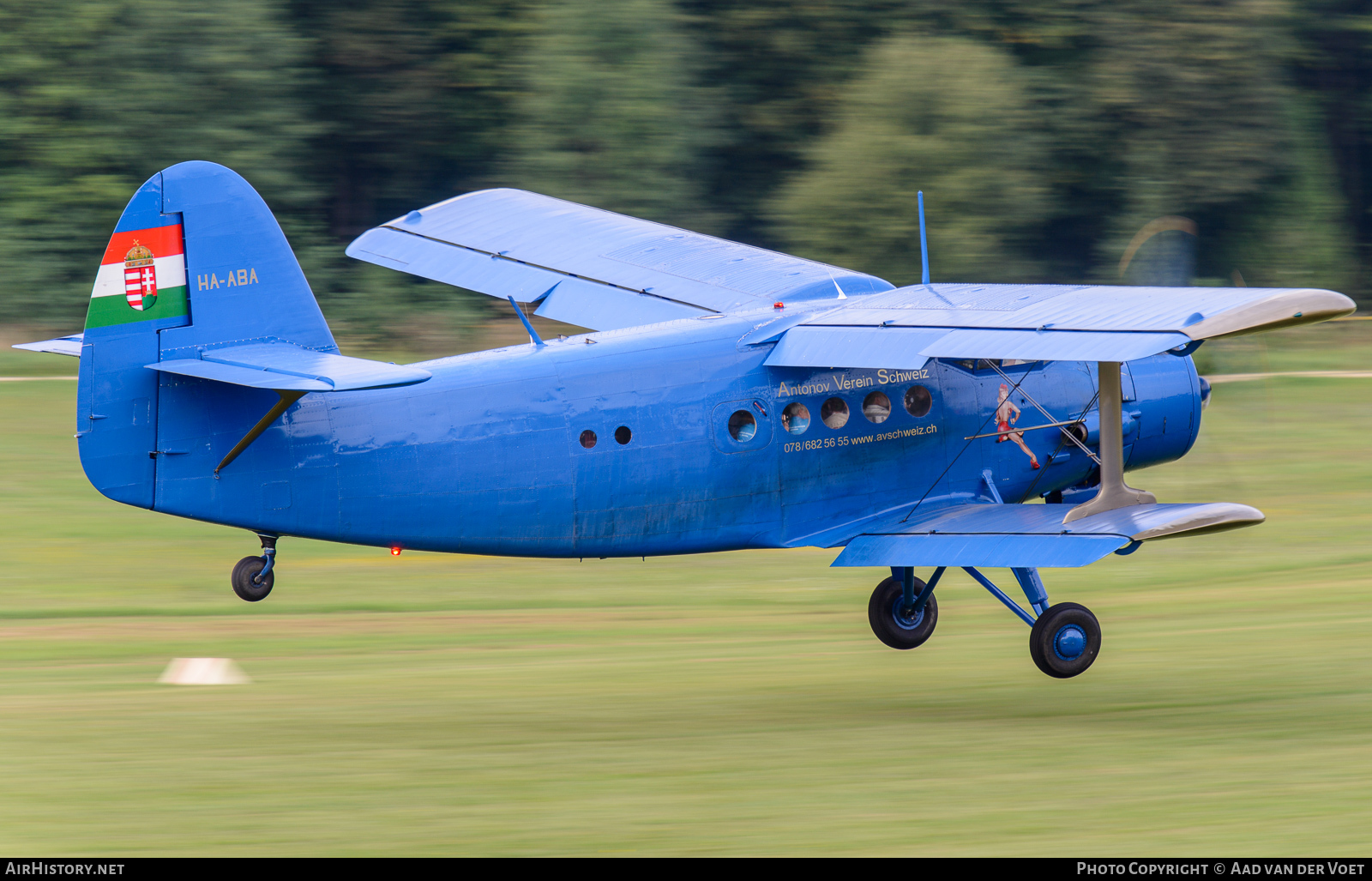 Aircraft Photo of HA-ABA | Antonov An-2P | Antonov Verein Schweiz | AirHistory.net #107544