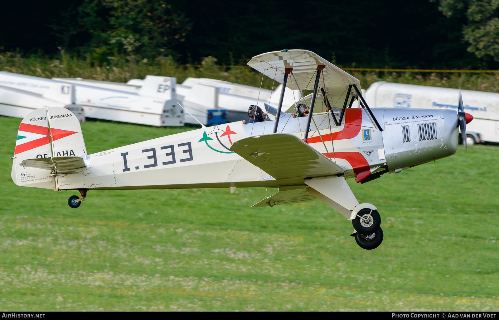 Aircraft Photo of OE-AHA / I.333 | SSH T-131PA Jungmann | 34° Club Frecce Tricolori | Hungary - Air Force | AirHistory.net #107552