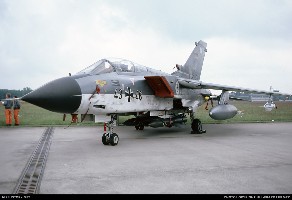 Aircraft Photo of 4346 | Panavia Tornado IDS | Germany - Navy | AirHistory.net #107559