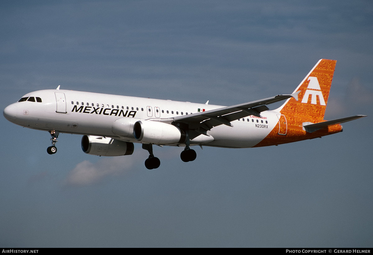 Aircraft Photo of N230RX | Airbus A320-231 | Mexicana | AirHistory.net #107560