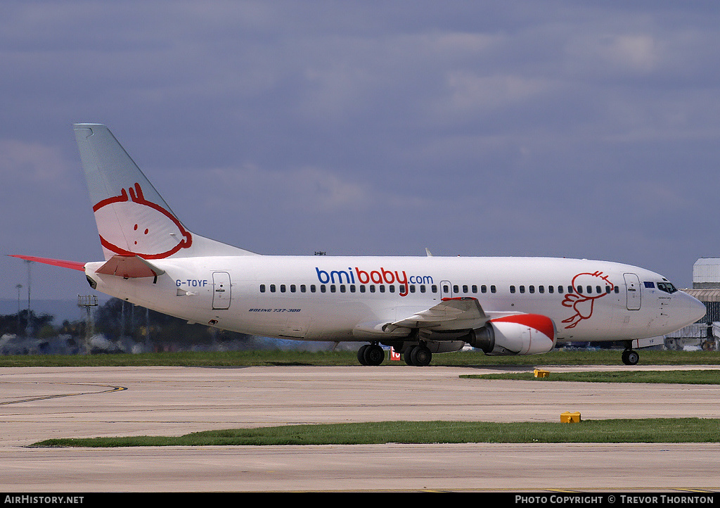 Aircraft Photo of G-TOYF | Boeing 737-36N | Bmibaby | AirHistory.net #107572