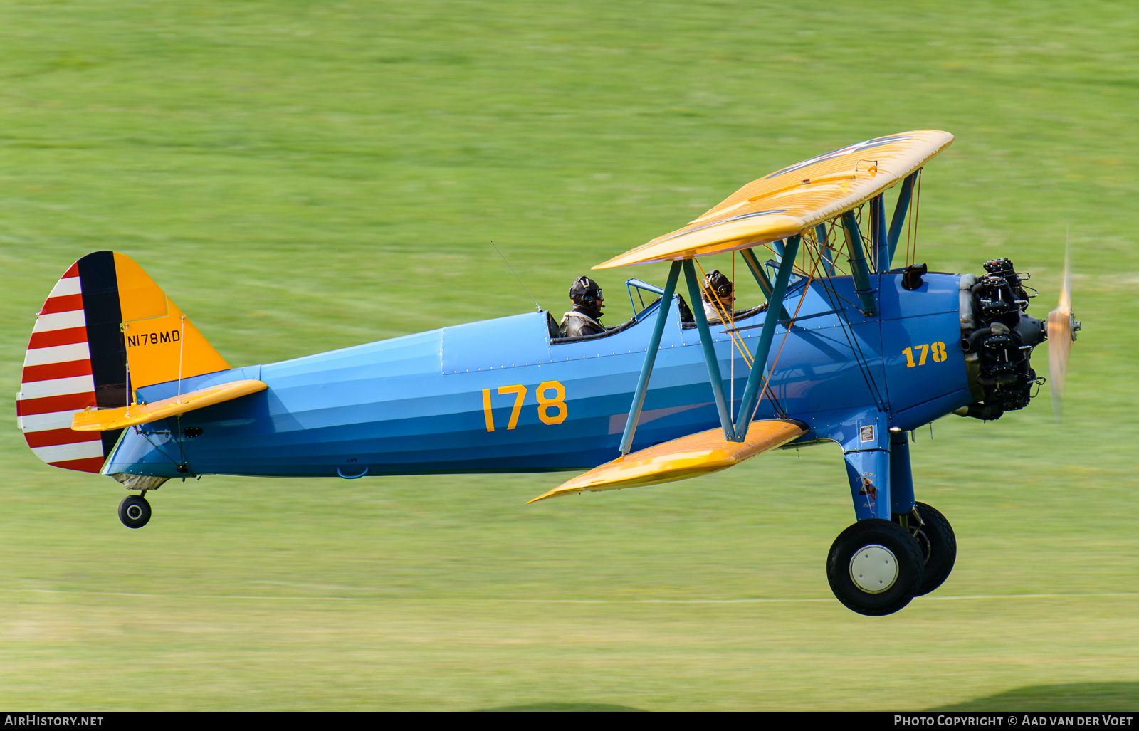 Aircraft Photo of N178MD | Boeing N2S-3 Kaydet (B75N1) | USA - Air Force | AirHistory.net #107574