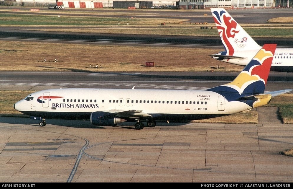 Aircraft Photo of G-DOCB | Boeing 737-436 | British Airways | AirHistory.net #107579