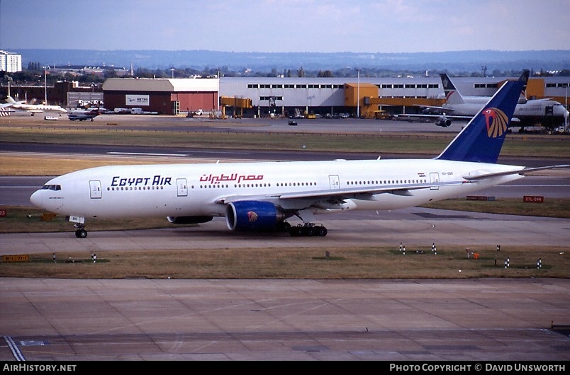 Aircraft Photo of SU-GBR | Boeing 777-266/ER | EgyptAir | AirHistory.net #107598