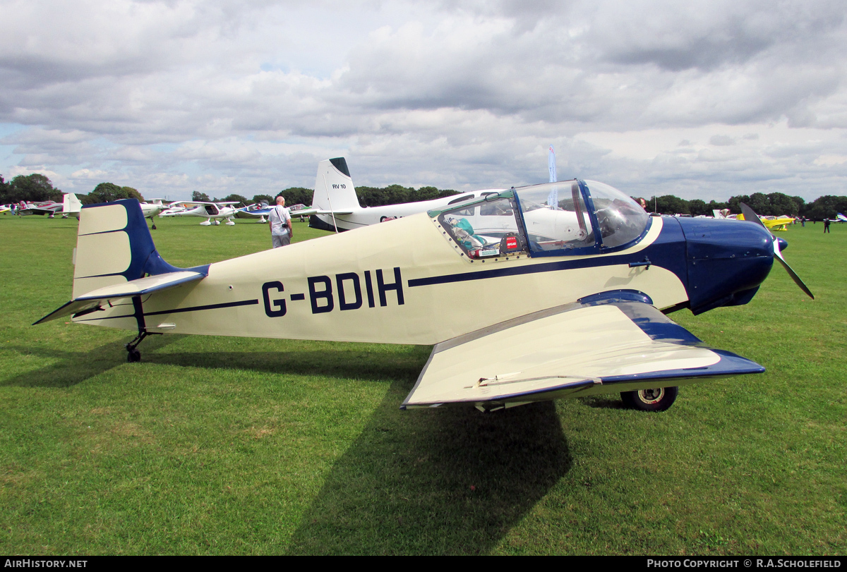 Aircraft Photo of G-BDIH | SAN Jodel D-117 | AirHistory.net #107624