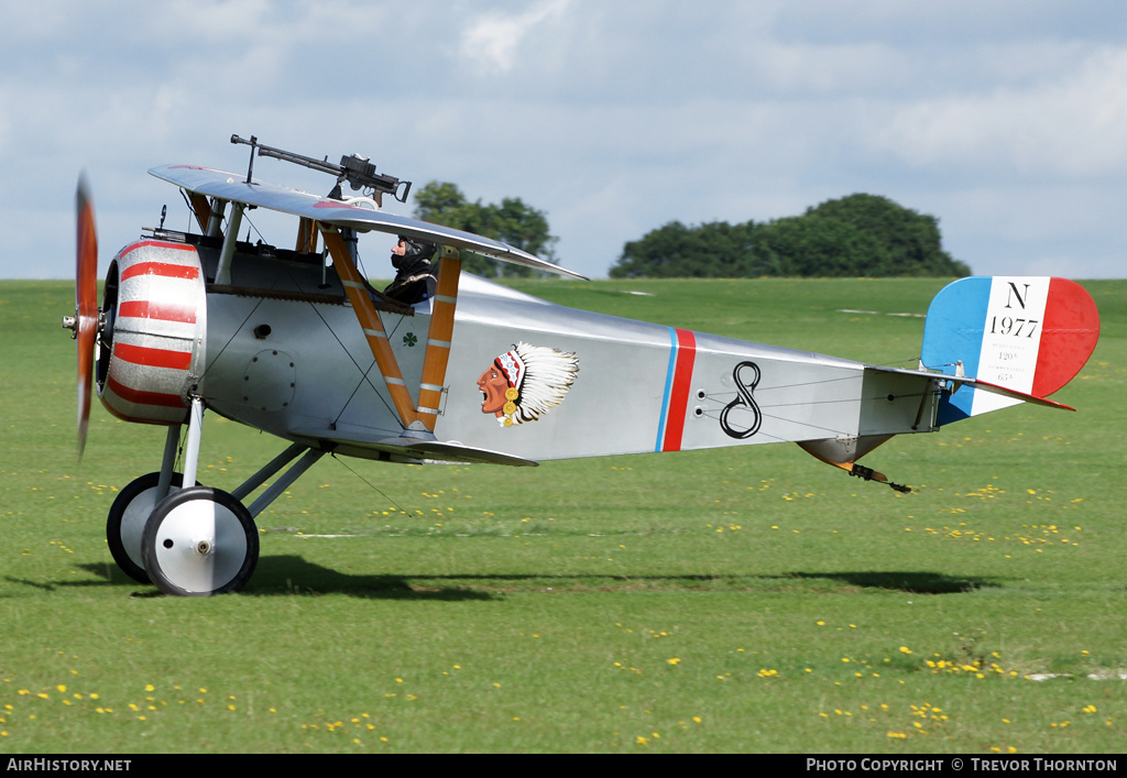 Aircraft Photo of G-BWMJ | Nieuport Scout Replica | France - Air Force | AirHistory.net #107628