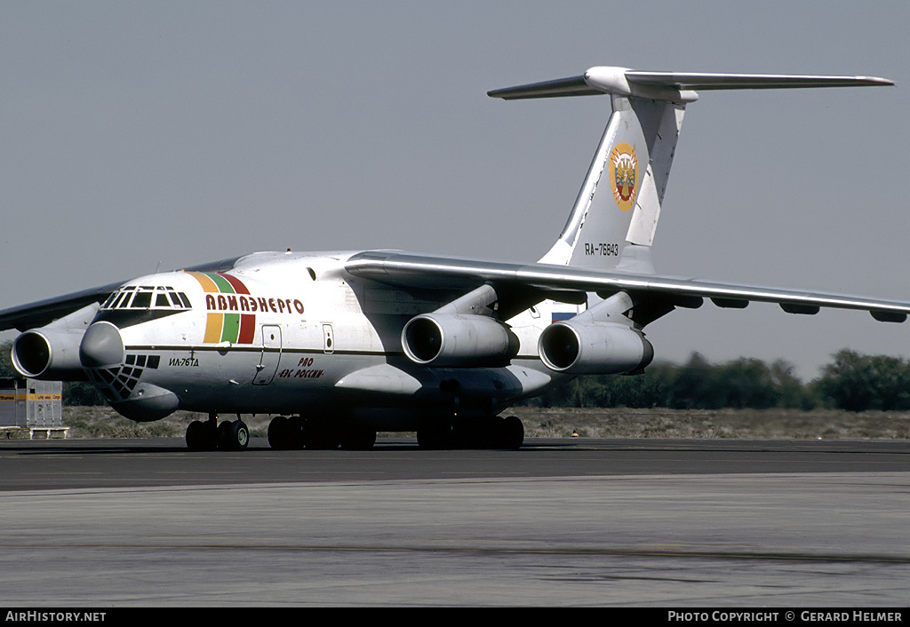 Aircraft Photo of RA-76843 | Ilyushin Il-76TD | Aviaenergo | AirHistory.net #107635