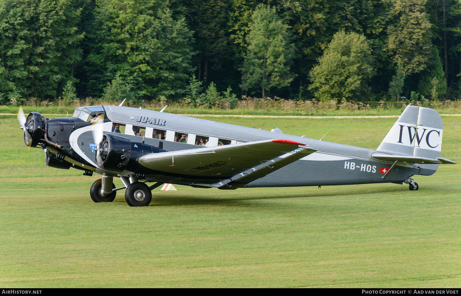 Aircraft Photo of HB-HOS | Junkers Ju 52/3m g4e | Ju-Air | AirHistory.net #107643