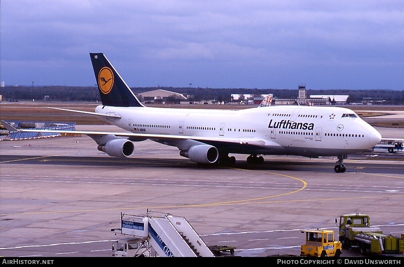 Aircraft Photo of D-ABVB | Boeing 747-430 | Lufthansa | AirHistory.net #107644