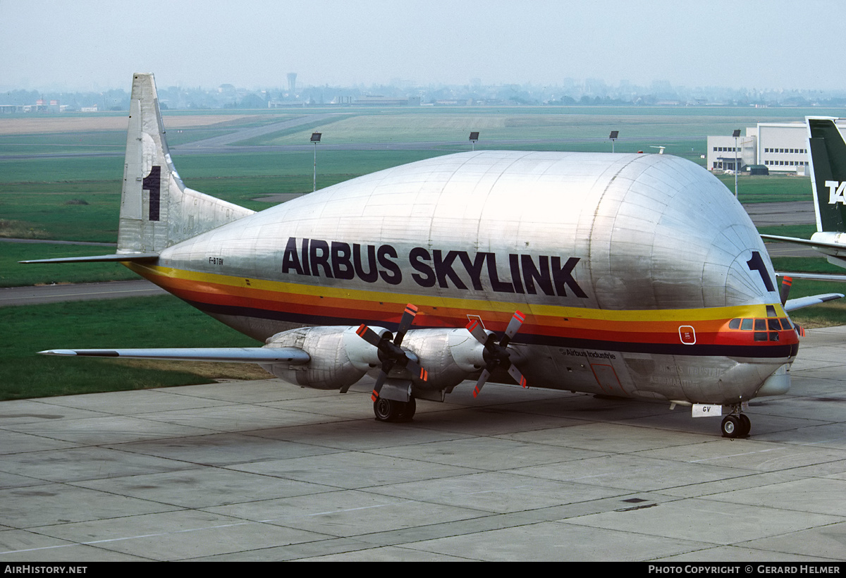 Aircraft Photo of F-BTGV | Aero Spacelines 377SGT Super Guppy Turbine | Airbus Skylink | AirHistory.net #107645