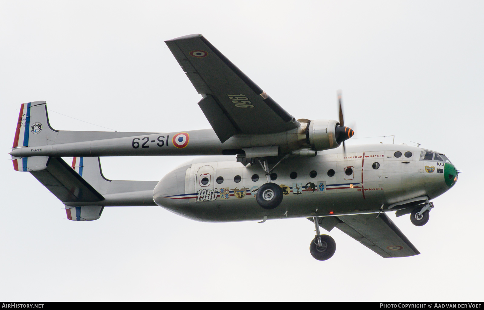 Aircraft Photo of F-AZVM / 105 | Nord 2501F-3 Noratlas | France - Air Force | AirHistory.net #107660