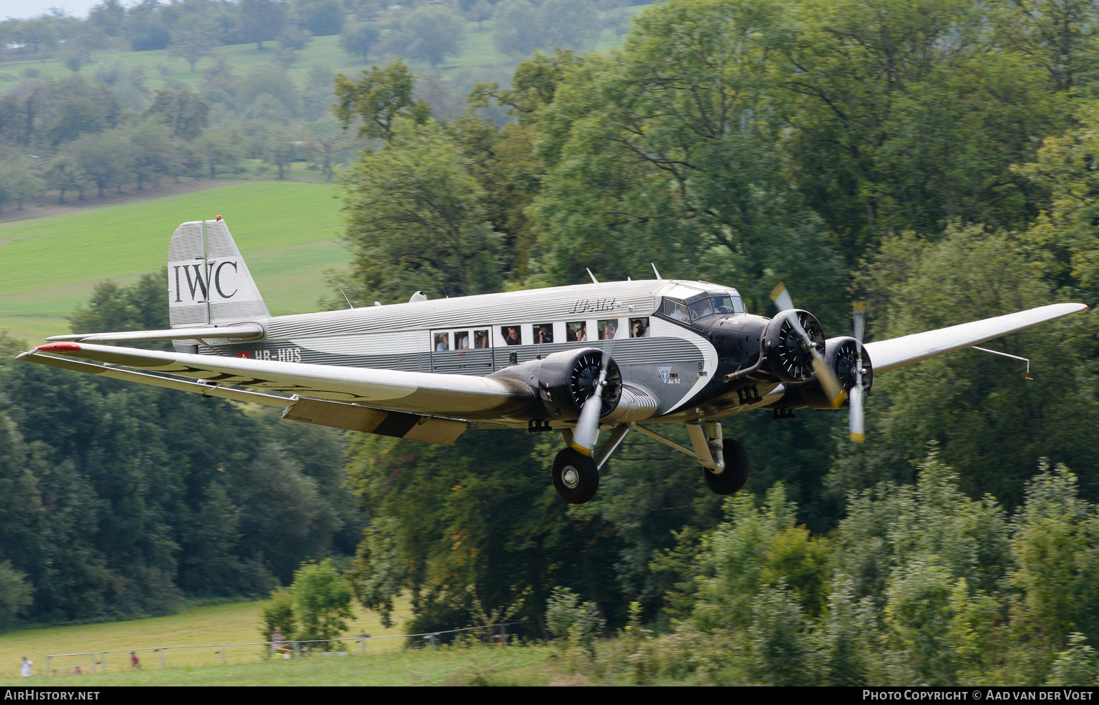 Aircraft Photo of HB-HOS | Junkers Ju 52/3m g4e | Ju-Air | AirHistory.net #107666