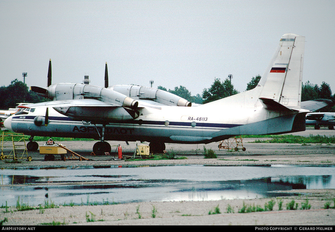 Aircraft Photo of RA-48113 | Antonov An-32 | Aeroflot | AirHistory.net #107680