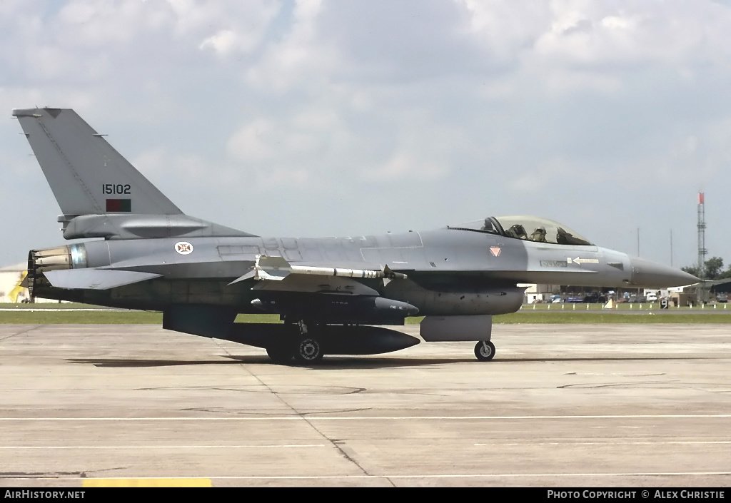 Aircraft Photo of 15102 | Lockheed F-16A Fighting Falcon | Portugal - Air Force | AirHistory.net #107692