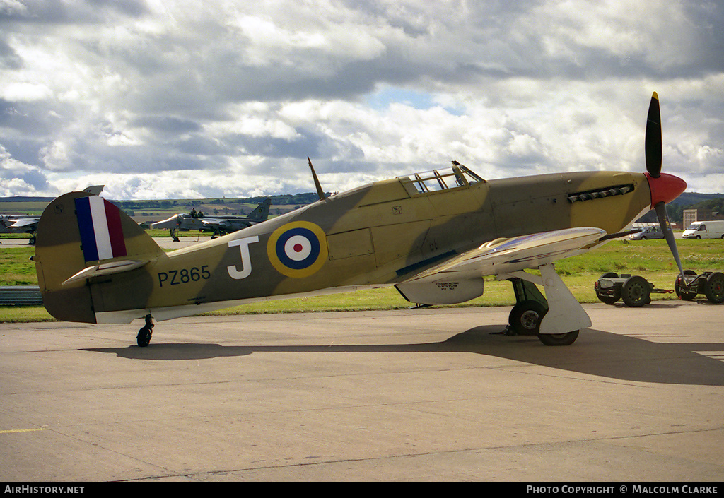 Aircraft Photo of PZ865 | Hawker Hurricane Mk2C | UK - Air Force | AirHistory.net #107700