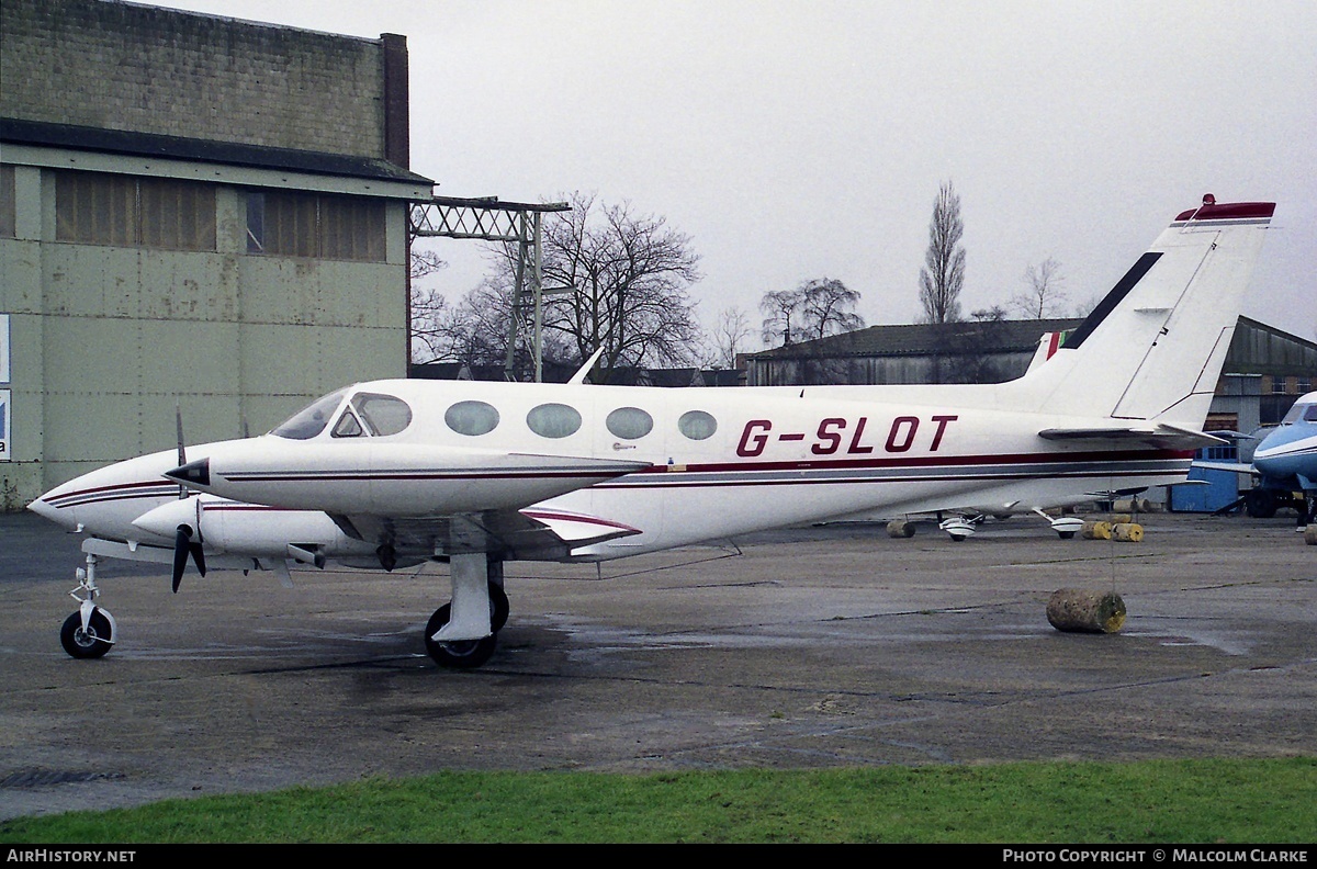 Aircraft Photo of G-SLOT | Cessna 340A | AirHistory.net #107702