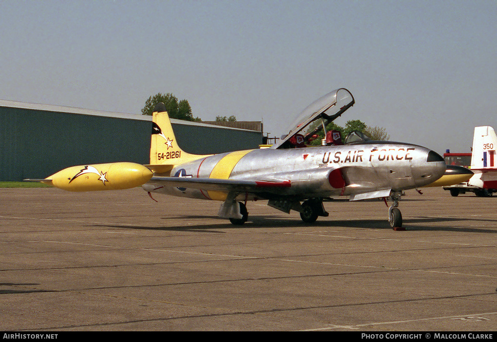 Aircraft Photo of N33VC / 54-21261 | Canadair T-33AN Silver Star 3 | USA - Air Force | AirHistory.net #107703