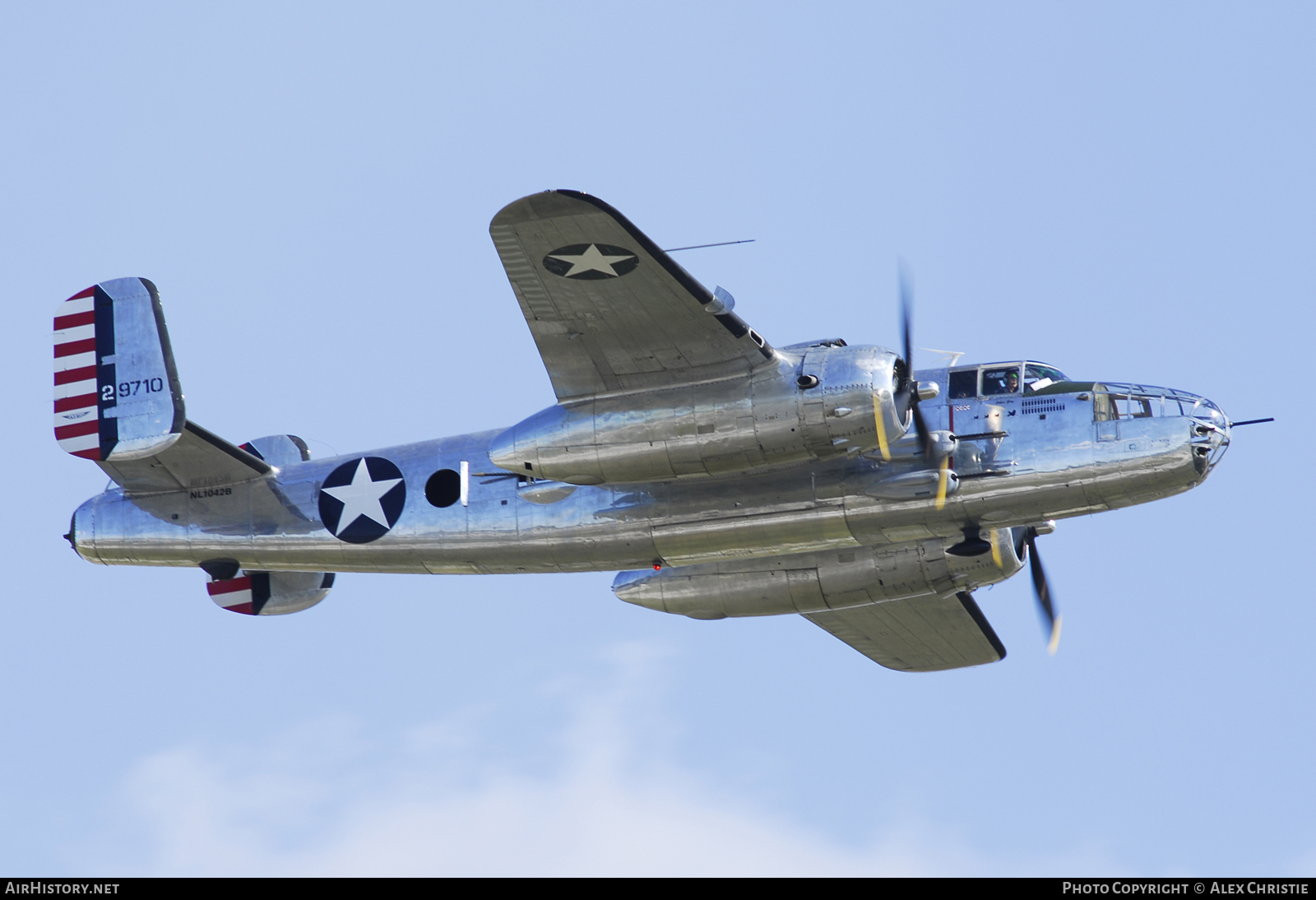 Aircraft Photo of N1042B / NL1042B / 29710 | North American B-25J Mitchell | USA - Air Force | AirHistory.net #107708