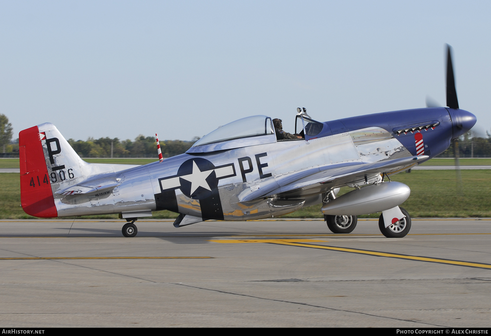 Aircraft Photo of N151KW / NL151KW / 414906 | North American P-51D Mustang | USA - Air Force | AirHistory.net #107726