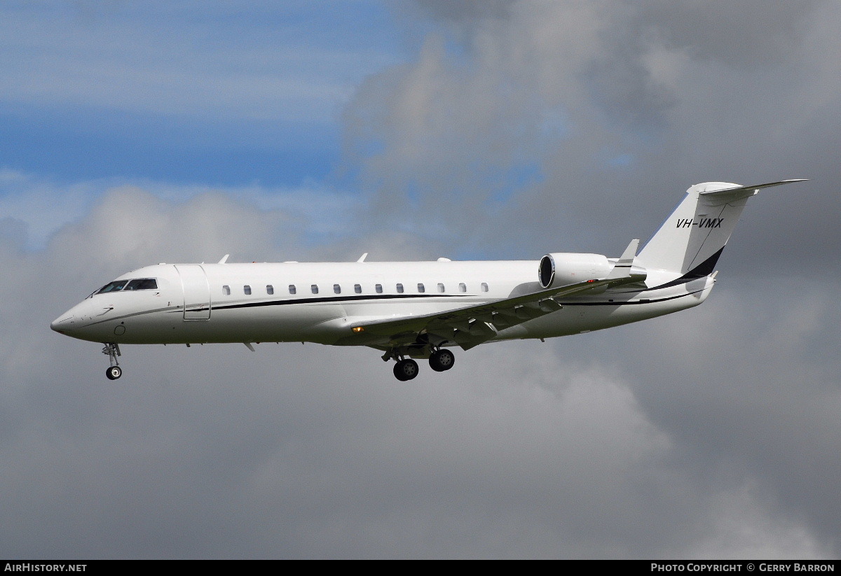 Aircraft Photo of VH-VMX | Bombardier Challenger 800 (CRJ-100SE/CL-600-2B19) | AirHistory.net #107730