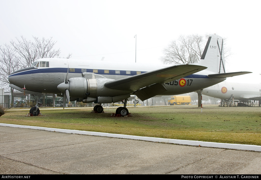 Aircraft Photo of T7-17 | CASA C207C Azor | Spain - Air Force | AirHistory.net #107738