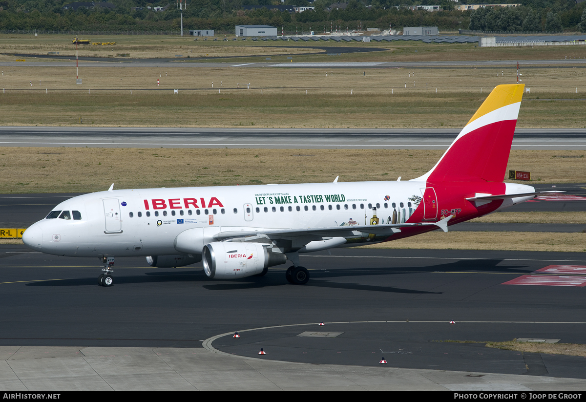 Aircraft Photo of EC-MFP | Airbus A319-111 | Iberia | AirHistory.net #107757