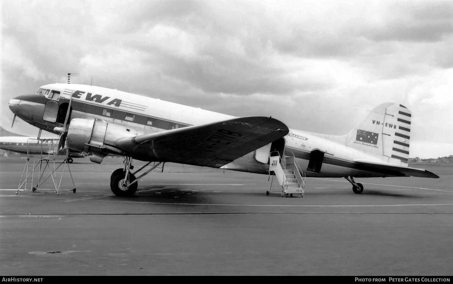 Aircraft Photo of VH-EWB | Douglas DC-3(C) | East-West Airlines | AirHistory.net #107770