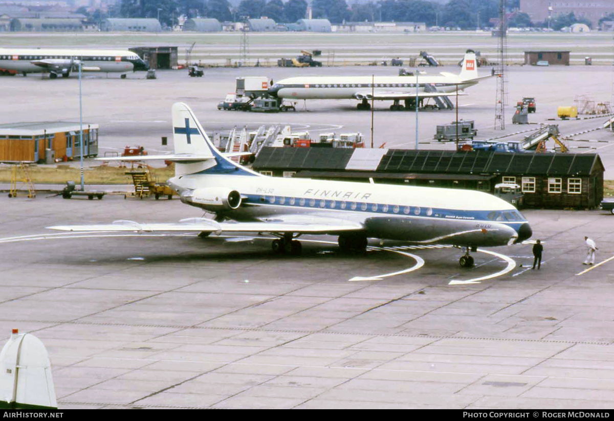 Aircraft Photo of OH-LSD | Sud SE-210 Caravelle 10B3 Super B | Finnair | AirHistory.net #107776