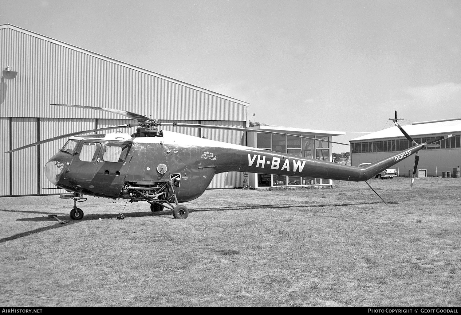 Aircraft Photo of VH-BAW | Bristol 171 Sycamore 4 | AirHistory.net #107788