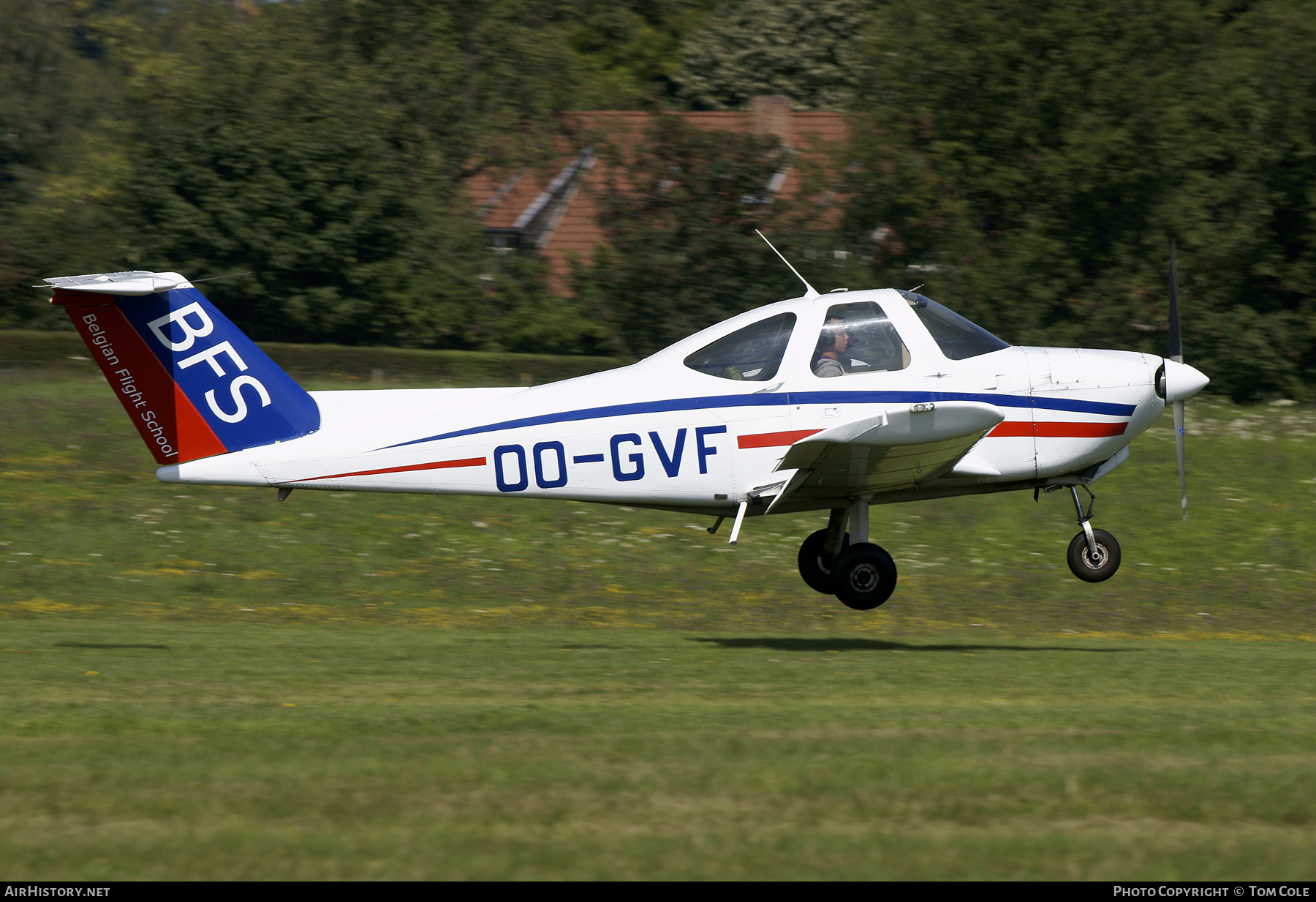 Aircraft Photo of OO-GVF | Beech 77 Skipper | BFS - Belgian Flight School | AirHistory.net #107812