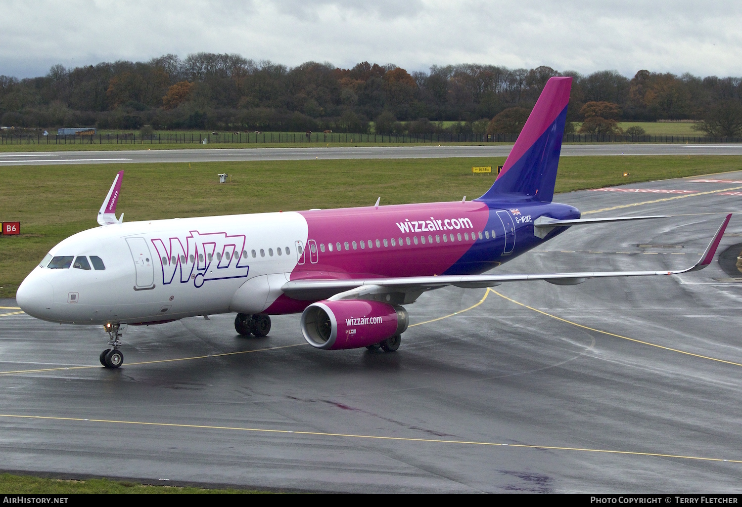 Aircraft Photo of G-WUKE | Airbus A320-232 | Wizz Air | AirHistory.net #107823
