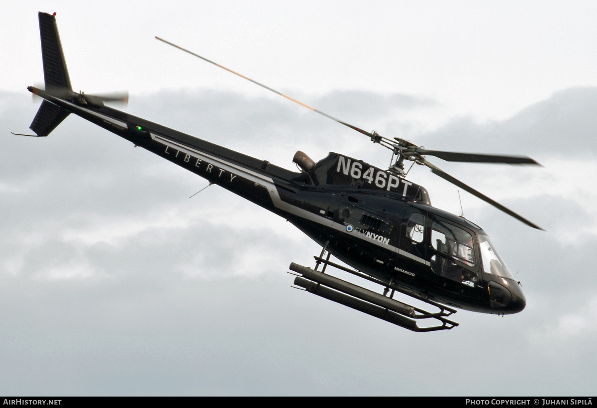 Aircraft Photo of N646PT | Eurocopter AS-350B-2 Ecureuil | Liberty Helicopters | AirHistory.net #107836