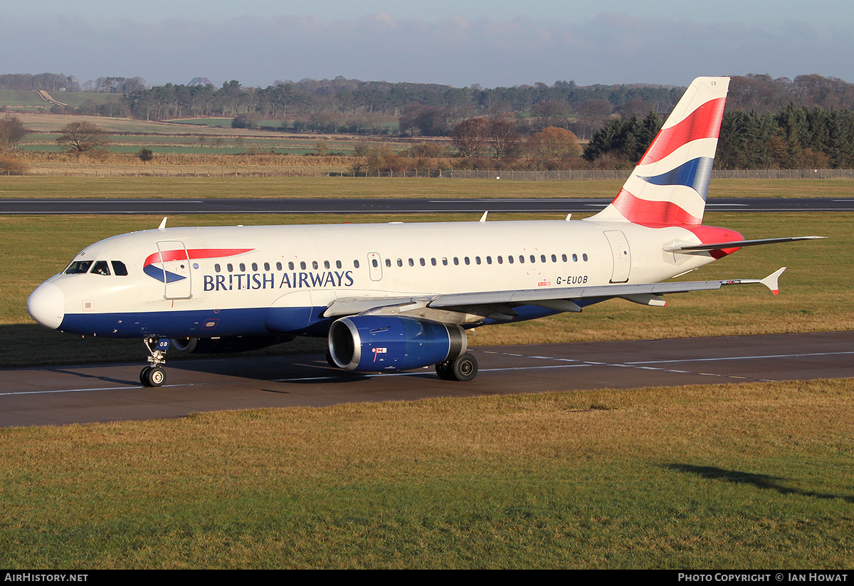 Aircraft Photo of G-EUOB | Airbus A319-131 | British Airways | AirHistory.net #107843