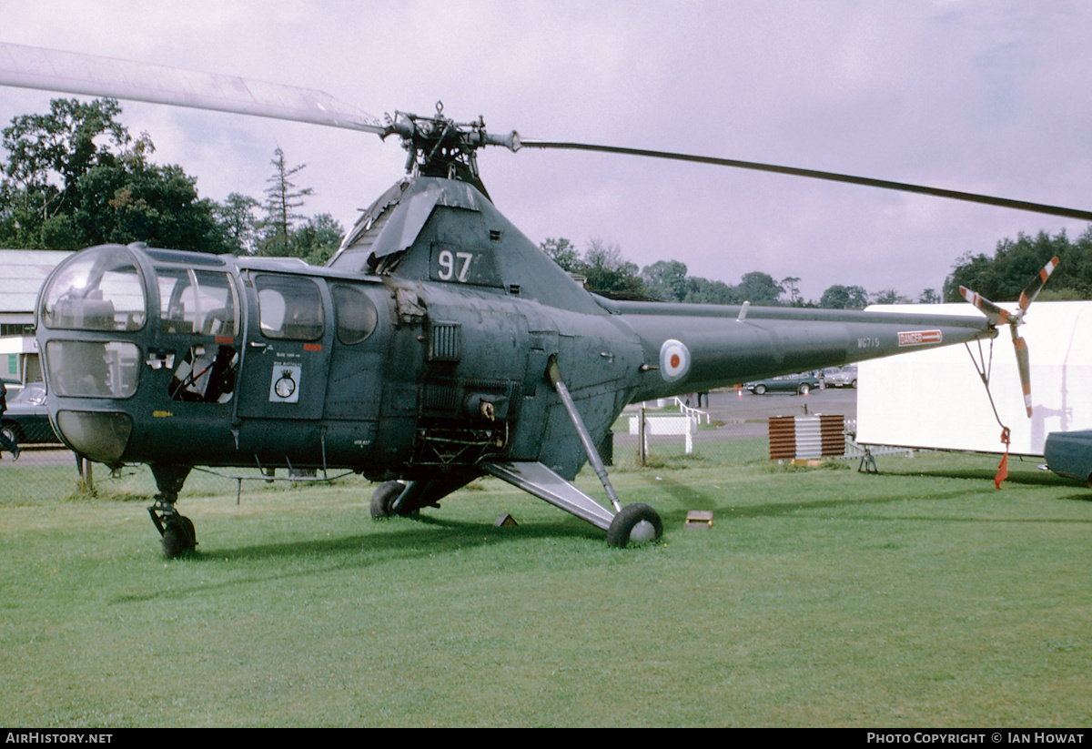 Aircraft Photo of WG719 | Westland WS-51 Dragonfly HR5 | UK - Navy | AirHistory.net #107854