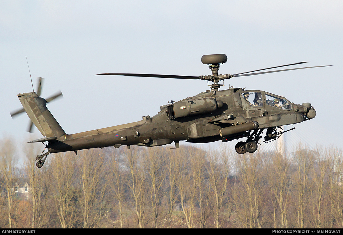 Aircraft Photo of ZJ186 | Westland WAH-64D Longbow Apache AH1 | UK - Army | AirHistory.net #107859