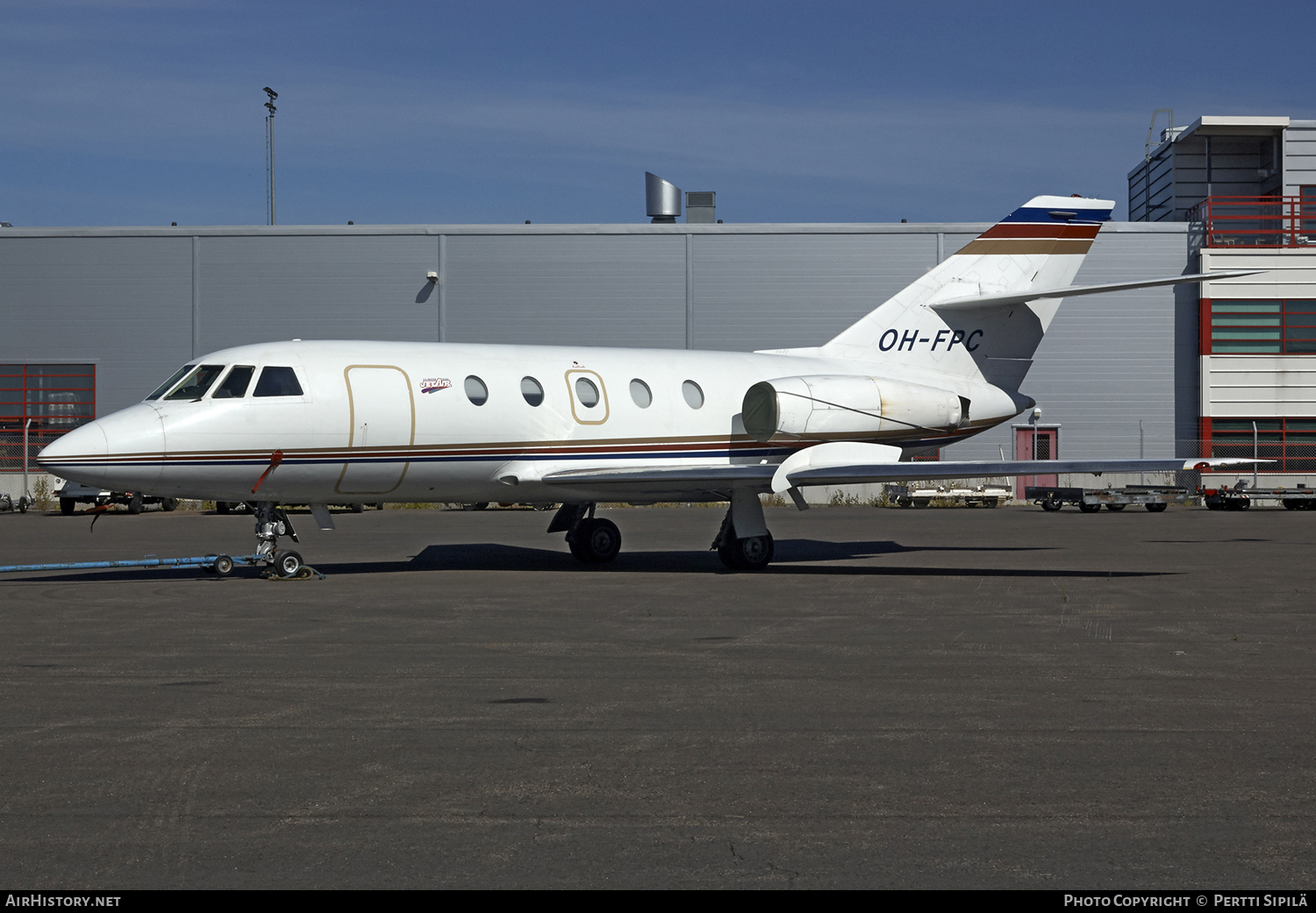 Aircraft Photo of OH-FPC | Dassault Falcon 20F | Lillbacka Jetair | AirHistory.net #107890