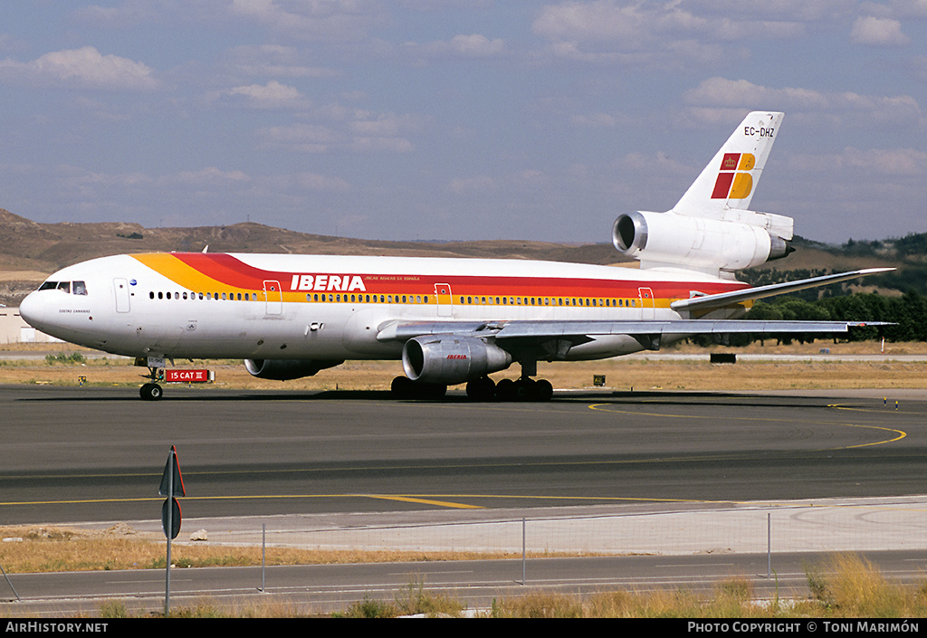 Aircraft Photo of EC-DHZ | McDonnell Douglas DC-10-30 | Iberia | AirHistory.net #107897
