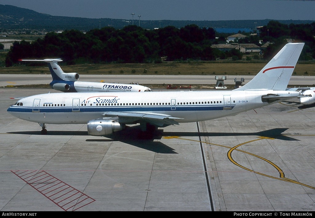 Aircraft Photo of G-SWJW | Airbus A300B4-203FF | Air Scandic | AirHistory.net #107898