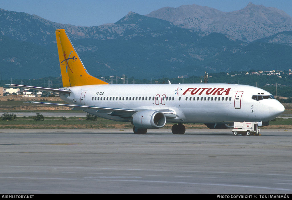 Aircraft Photo of PT-TDG | Boeing 737-4Y0 | Futura International Airways | AirHistory.net #107903